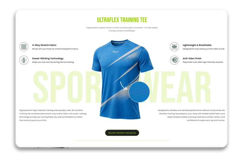 Evolve - Sportswear Shopify Theme