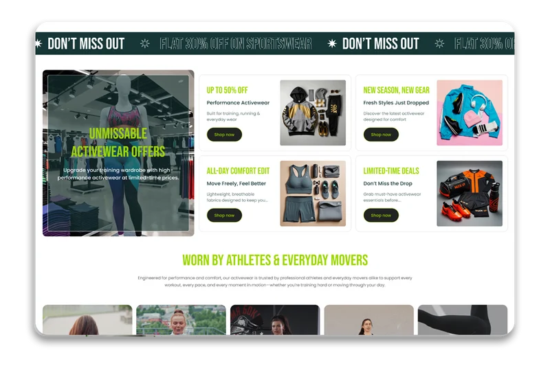 Evolve - Sportswear Shopify Theme