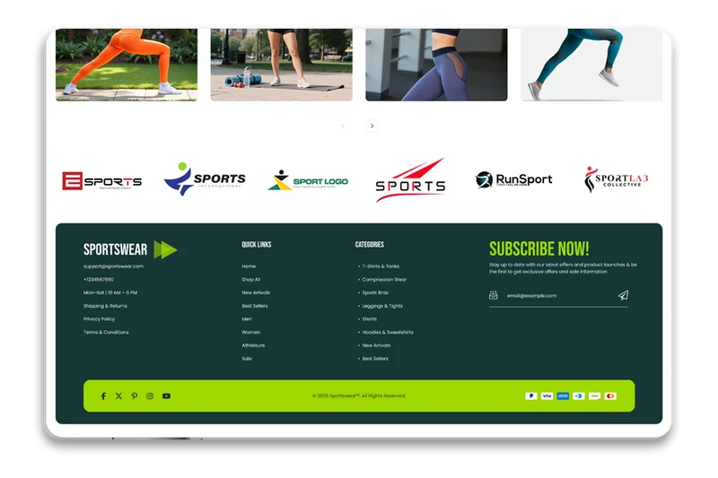 Evolve - Sportswear Shopify Theme