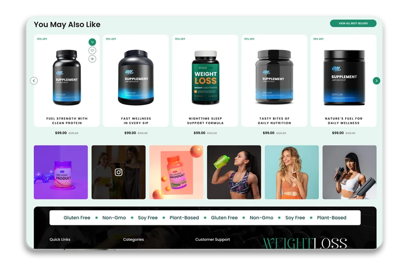 Transform – Weight Loss Shopify Theme