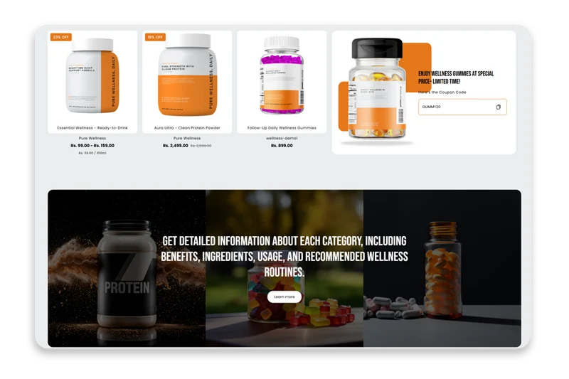 Zeal – Supplement Shopify Theme