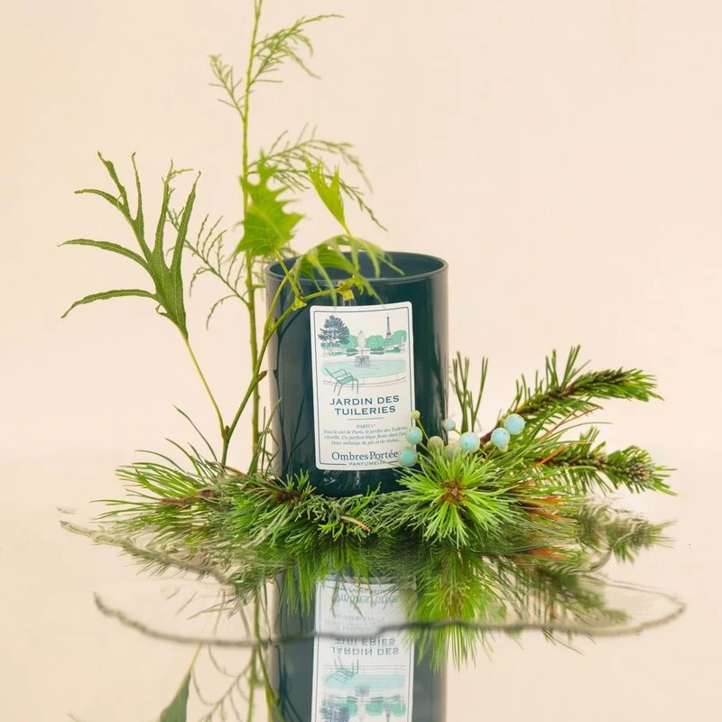 Bougie parfumée Jardin des Tuileries 210g