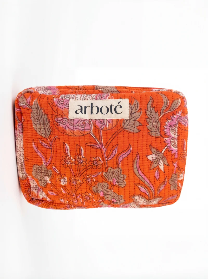 Trousse de beauté en coton