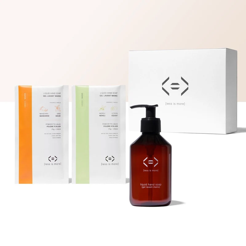 coffret gel lavant mains