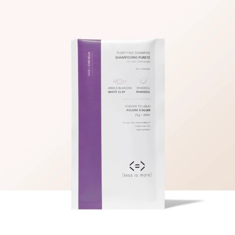 Shampoing pureté [argile blanche + rhassoul]