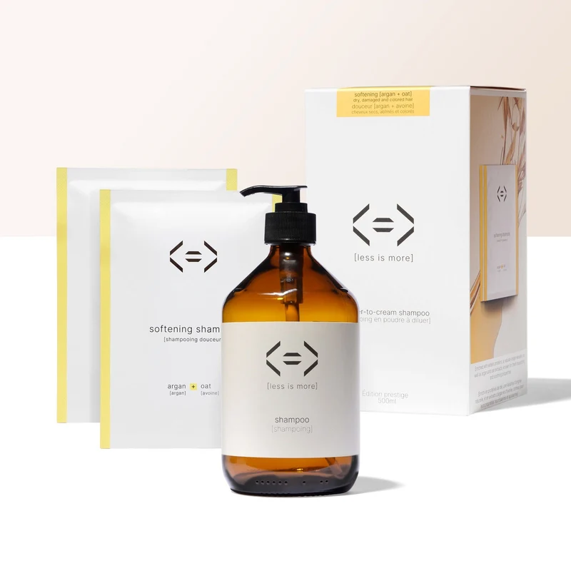 Coffret prestige - shampooing douceur 500 ml [argan+ avoine]