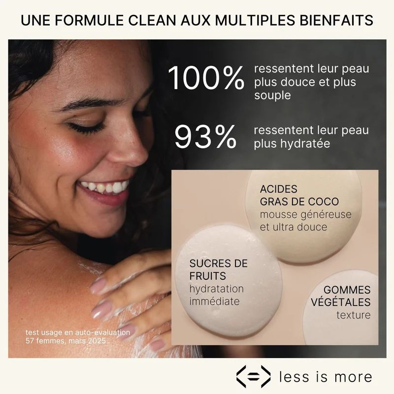 gel douche douceur [mimosa + amande]