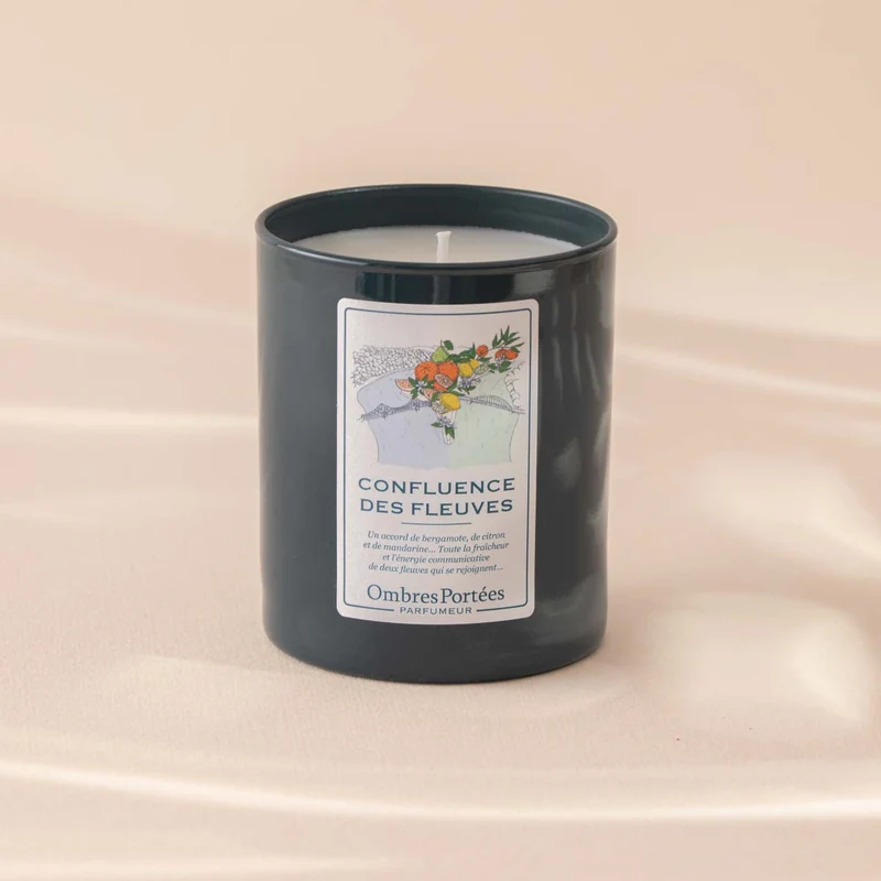 Bougie parfumée Confluence des Fleuves 210g