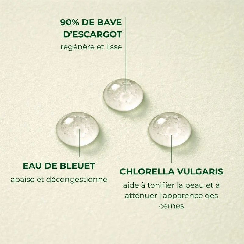 Routine Anti-âge fermeté à la bave d'escargot