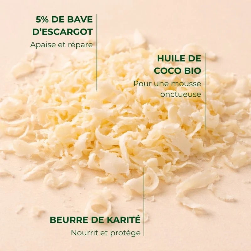 Routine peau saine à la bave d'escargot