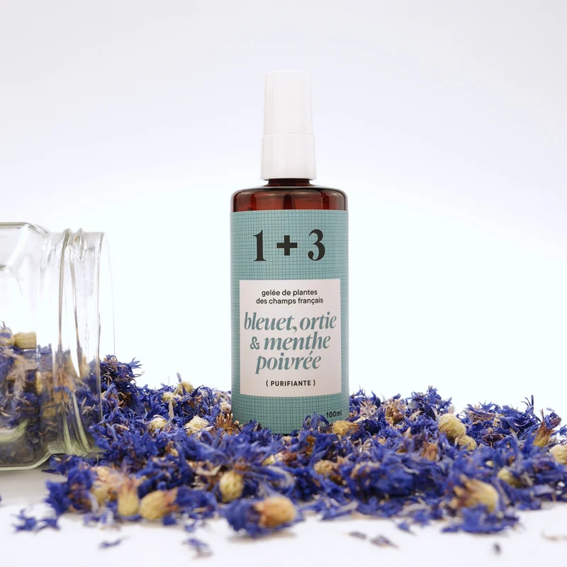 Gelée de bleuet, ortie & menthe poivrée