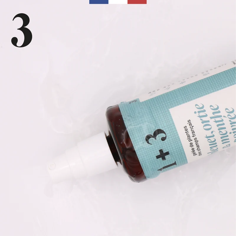 Gelée de bleuet, ortie & menthe poivrée