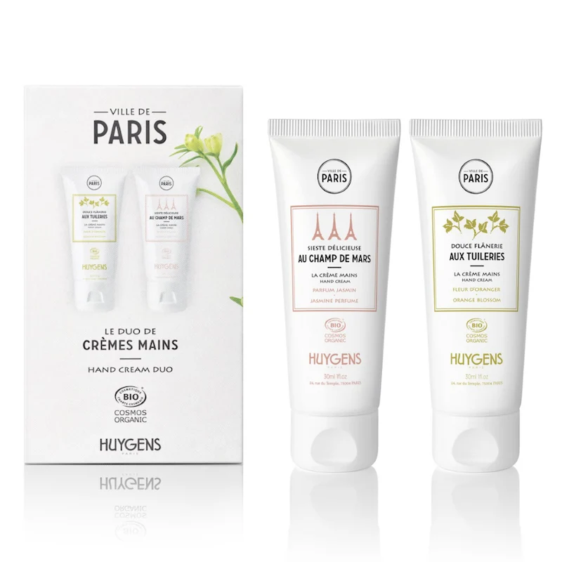LE DUO DE CREMES MAINS BIO 2*30ML - VILLE DE PARIS