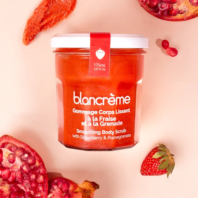 Gommage corps lissant - Fraise & Grenade