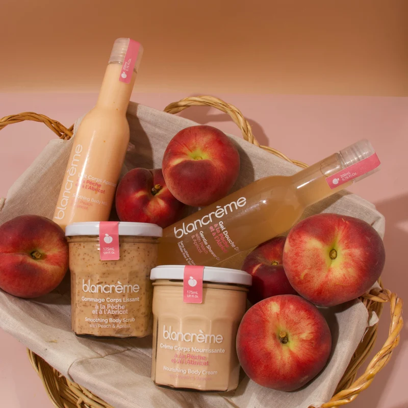 Crème corps nourrissante - Pêche & Abricot