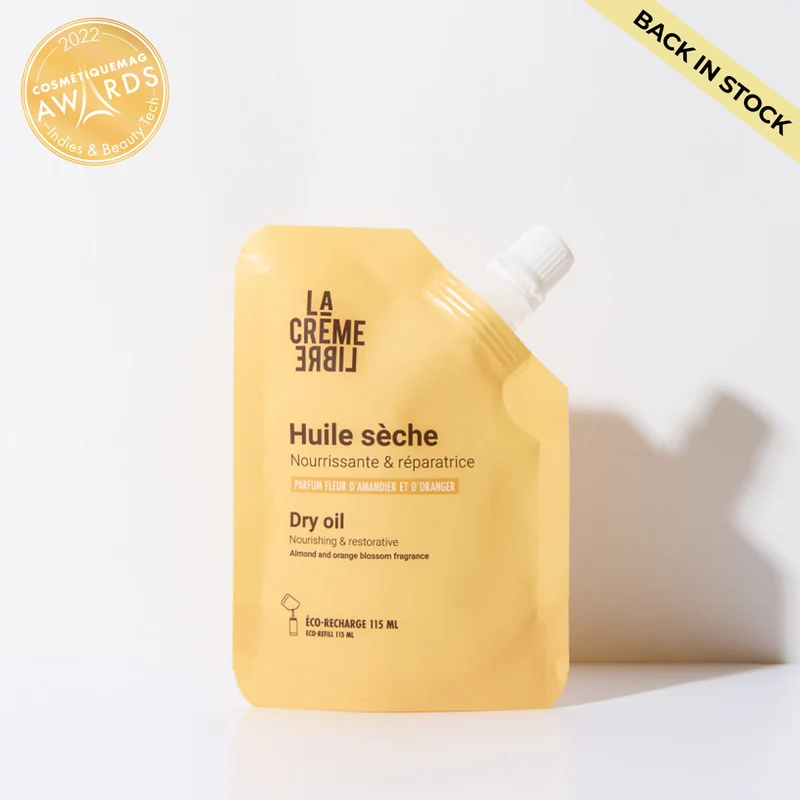 Recharge | Huile Sèche 3en1 – Fleur d’Oranger & Amandier