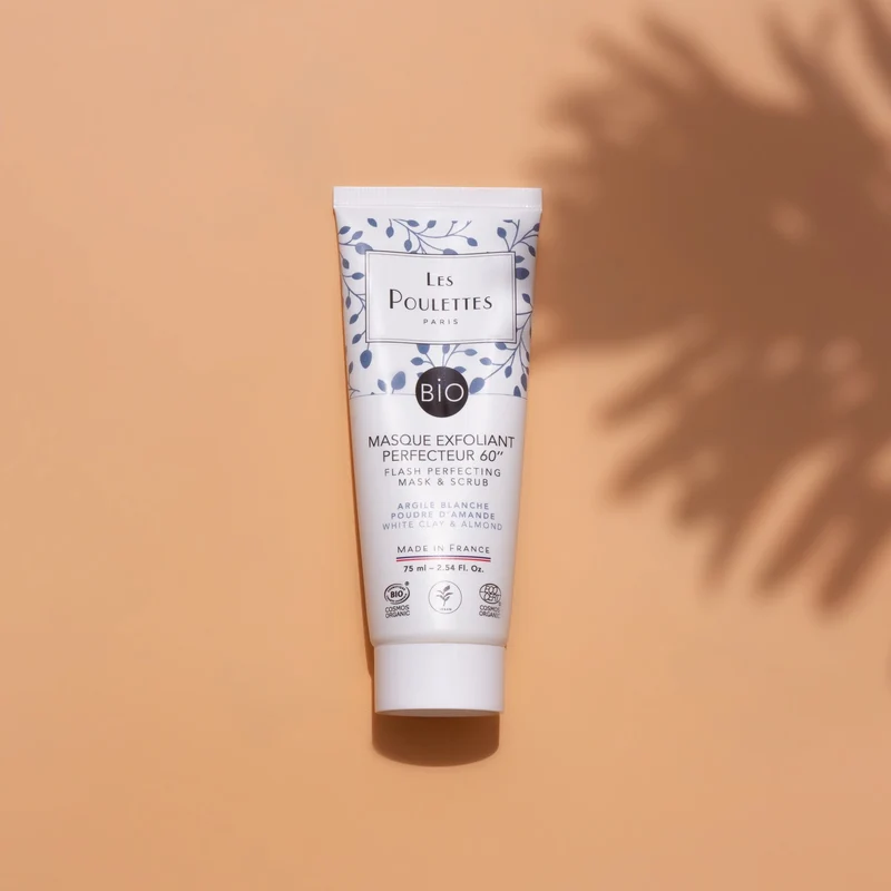 Masque Exfoliant Perfecteur 60'' à l'Argile Blanche