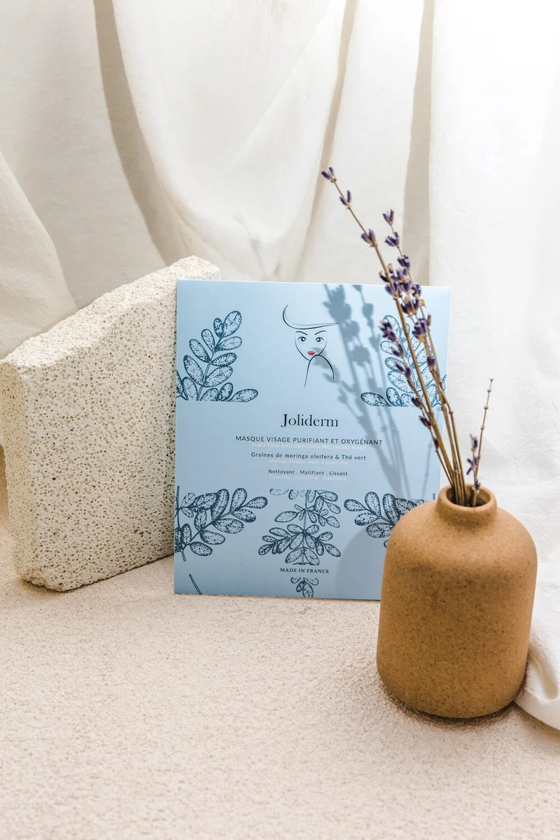 Masque en tissu purifiant visage