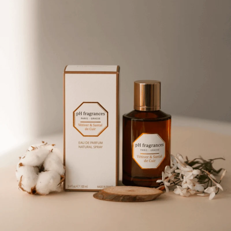 Parfum Vétiver & Santal de Cuir