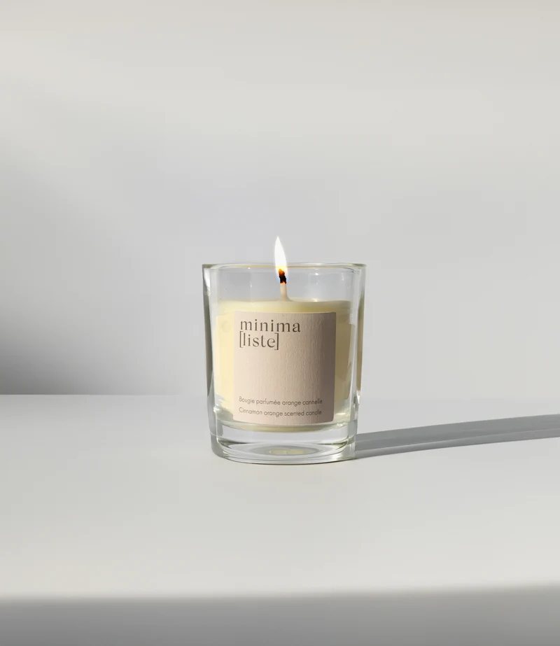 BOUGIE ORANGE CANNELLE