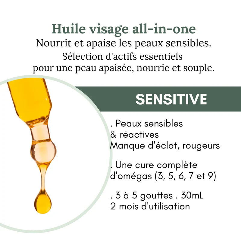 Huile all-in-one SENSITIVE